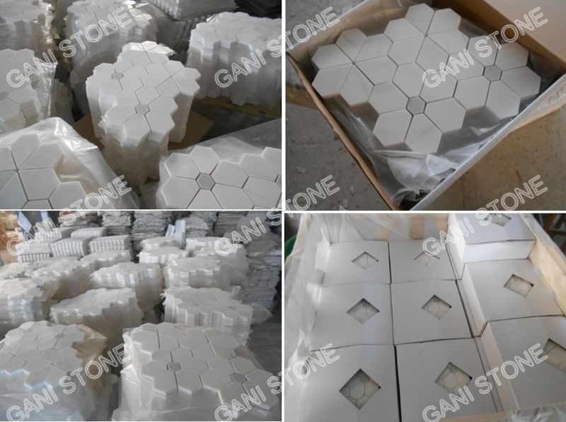 Dolomite Marble Mosaic Packing
