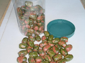 Unakite Gemstone Pebbles