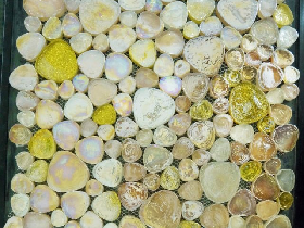 Iridescent Glass Mosaic Tile