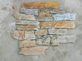 Sunset Gold Limestone Stacked Stone Veneer