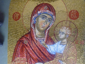 ORTHODOX GLASS MOSAIC MURAL 0006