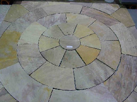 Pre-packaged Circle Paving Kit