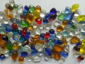 Glass Pebble for Garden Landscaping 004