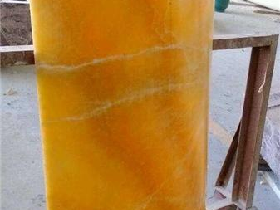 Yellow Onyx Column Panel