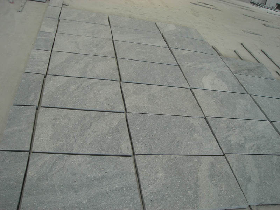 Fantasy Grey Granite Flamed Flooring