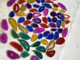 Colorful Agate Slices