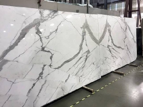 Book Match Statuario White Marble