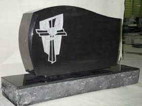 Poland Granite Tombstone 017