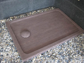 Puple Sandstone Shower Base