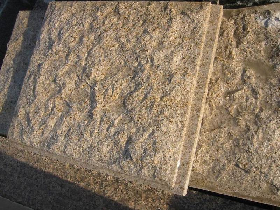 Gold Granite Mushroom Wall Tile