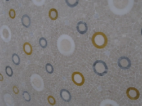 Waterjet Cut Marble Mosaic Tiles 023