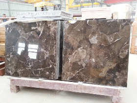 China Dark Emperador Marble Tiles