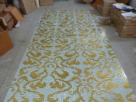 Gold Foil Mosaic