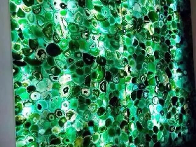 Illuminating Green Agate