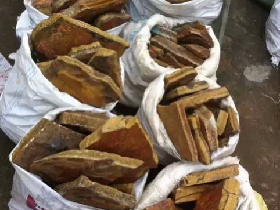 Yellow Tiger Eye Block