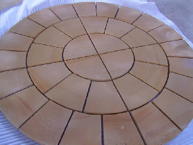 Red Sandstone Patio Paving Kit