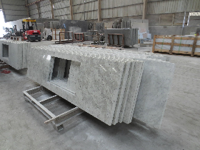 andromeda white granite