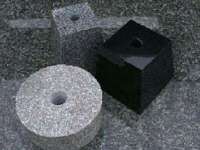 Granite Base for Flag