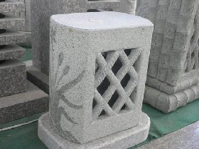 LED Stone Lantern