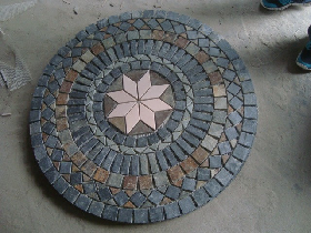 California Gold Slate Mosaic Pattern