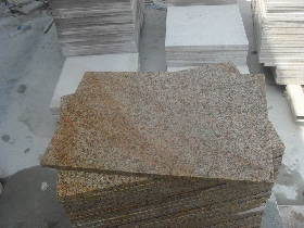 Yellow Granite Patio Paving Slabs