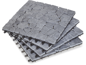 Easy to Install Interlocking Stone Tile