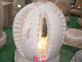 Solar Stone Lamp