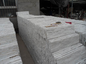 White Wall Ledge Stone