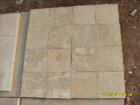 Golden Sandstone Flamed Paver