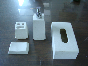 Artificial Stone Bathroom Ware 4 in 1