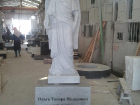 Angel Granite Gravestone 002