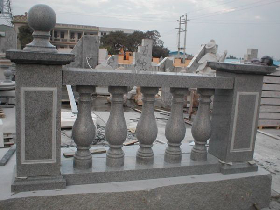 Dark Grey Granite Baluster