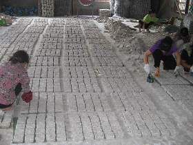 Split Cobblestone Backmeshed