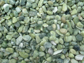 Light Green Tumbled Pebble