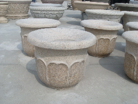 Stone Flowerpot