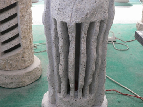 Solar Stone Lantern
