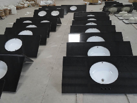 Shanxi Black Granite Vanity