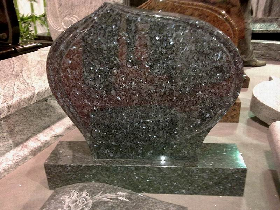 Blue Pearl Tombstone Monuments