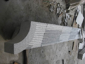 Granite Grooved Stair
