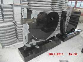 European Granite Tombstone 002