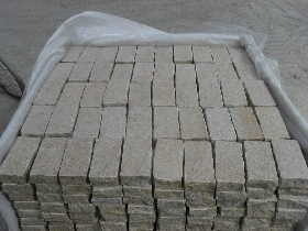 Granite Driveway Paver Cobble