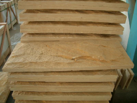 Yellow Sandstone Natural Split