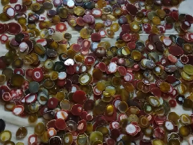 Red and Yellow Agate Slice