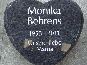 Heart Granite Headstone