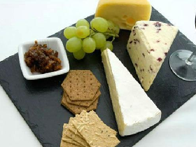 SLATE CHEESE COASTER