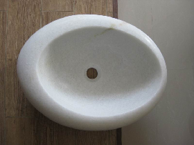 White Marble Basin