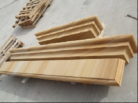 Yellow Sandstone Wall Caps
