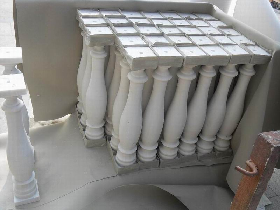 White Marble Baluster