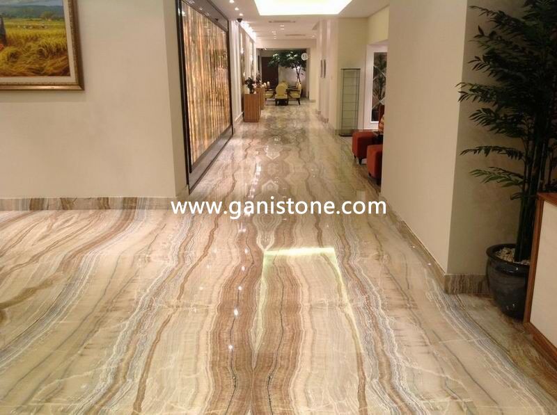 England Onyx Mirror Effect Flooring