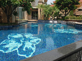Swimming Pool Glass Mosaic Tile